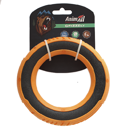 AGrizZzly 9741 Іграшка супер-кільце S, orange/black – купити