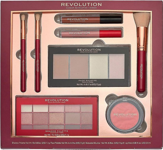 Набір декоративної косметики Makeup Revolution Reloaded Collection 8 шт (5057566142212) - зображення 1