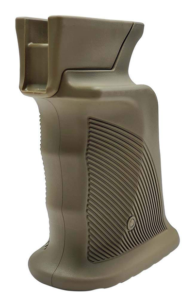 Пистолетная рукоятка DLG Tactical (DLG-181) для АК (полимер) обрезиненная, койот - изображение 2
