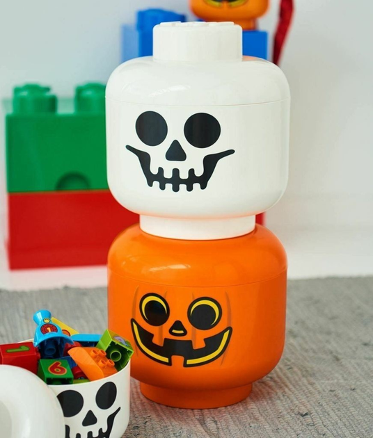 Контейнер для зберігання LEGO Storage Голова Skeleton L (40321728) - зображення 9