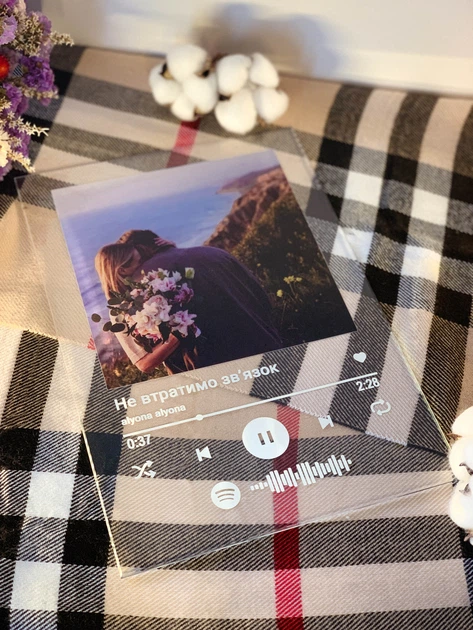 Скляні постери з теплою білою підсвіткою. Дизайн Spotify. Розмір А4 - изображение 10
