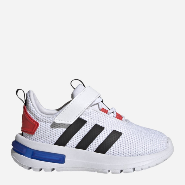 Buty sportowe chłopięce na rzepy adidas Racer Tr 23 El I IG4916 24 Białe (4066756145064) - obraz 1