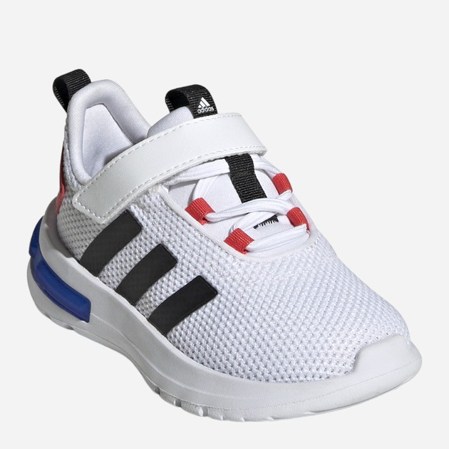 Buty sportowe chłopięce na rzepy adidas Racer Tr 23 El I IG4916 26 Białe (4066756145019) - obraz 2