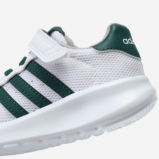Дитячі кросівки для хлопчика adidas Lite Racer 3.0 El I ID8488 27 Білі (4066765353382) - зображення 5