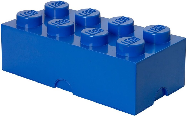 Контейнер у формі блоку LEGO Storage Brick 8 Синій (40041731) - зображення 1