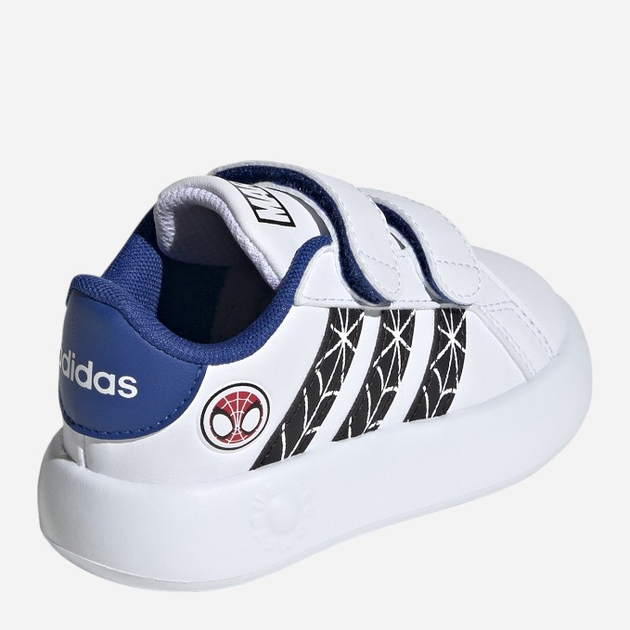 Sneakersy chłopięce adidas Grand Court Spider ID8017 26.5 Białe (4066759479579) - obraz 4