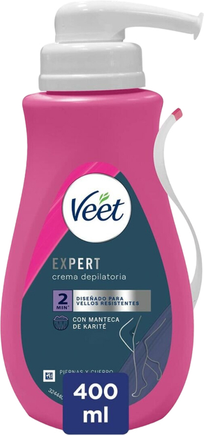 Крем для депіляції Veet Expert 400 мл (8428076006283) - зображення 1