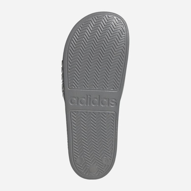 Чоловічі шльопанці для пляжу Adidas Adilette Shower Slides GY1891 38 Сірі з білим (4065425148849) - зображення 6
