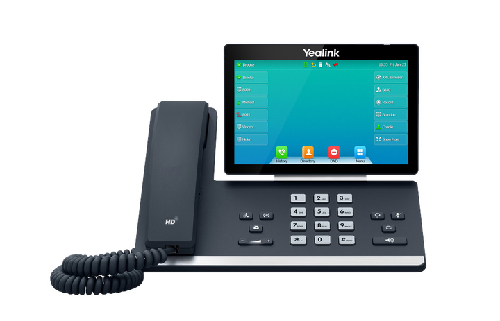 Telefon IP Yealink SIP-T58W Black (1301111) - obraz 1