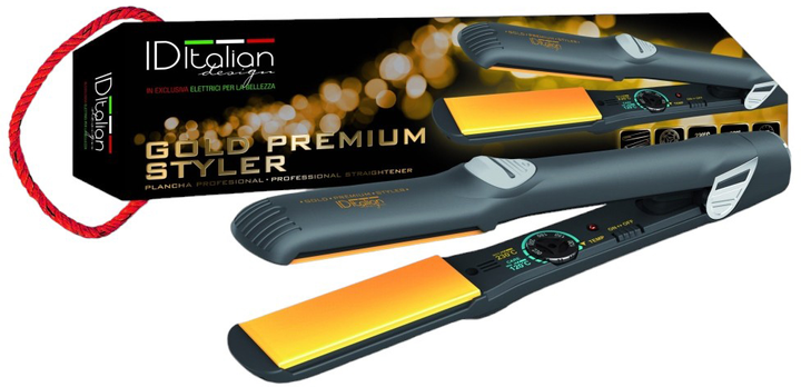 Випрямляч для волосся IDItalian design Gold Premiun Styler (1288-47028) - зображення 1