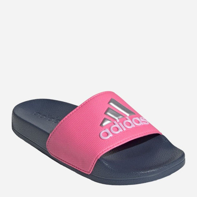 Klapki młodzieżowe dla dziewczynki Adidas Adilette Shower K IE2606 37 Różowy/Granatowy (4066759560109) - obraz 2