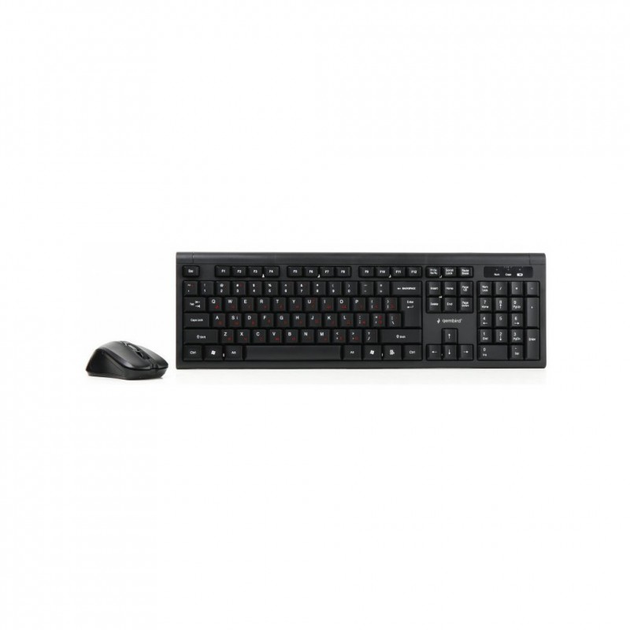 Комплект Gembird KBS-WM-03-UA Wireless Black (KBS-WM-03-UA) (199390) - изображение 2