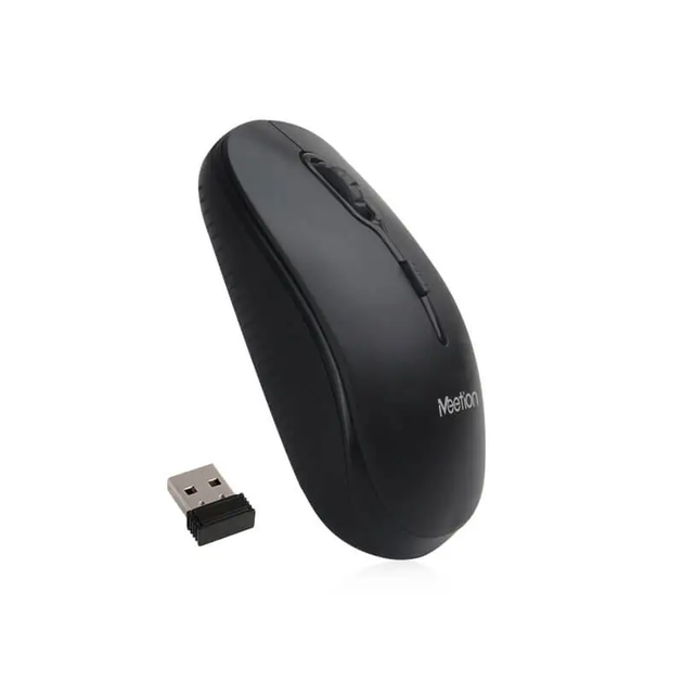Мышка беспроводная оптическая MEETION 2.4G MT-R547 Черный - изображение 3