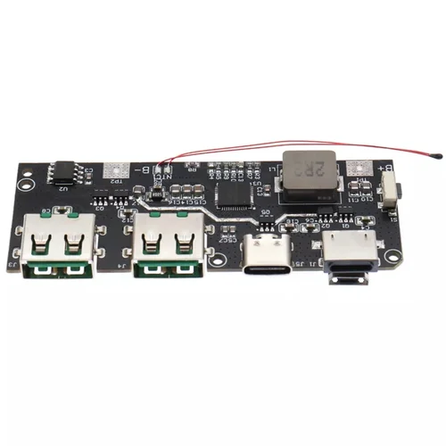 Плата модуль повербанк 22.5w PowerBank QC3 QC4+ швидка зарядка - Фото 1 Плата модуль повербанк 22.5w PowerBank QC3 QC4+ швидка зарядка - зображення 1