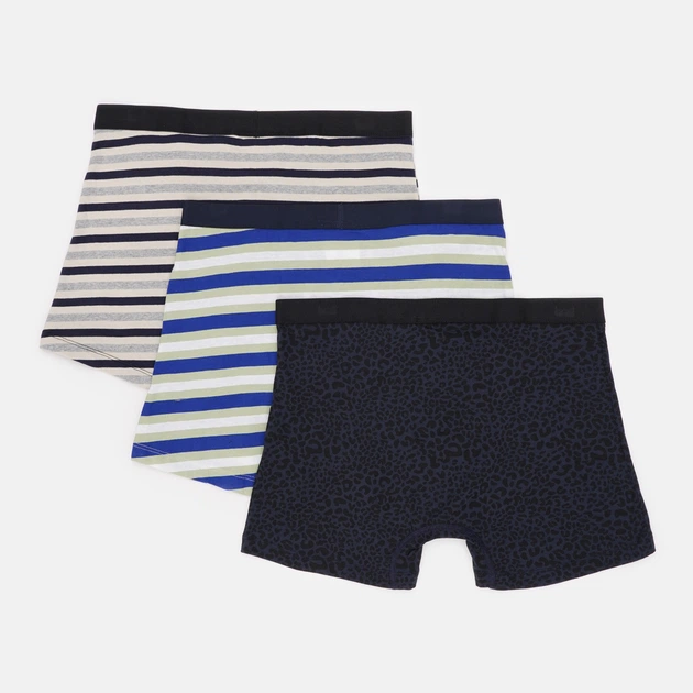 Трусы (3шт) Basic Collection L синий, зеленый 1438092767 - Фото 2 Трусы (3шт) Basic Collection L синий, зеленый 1438092767 - изображение 2