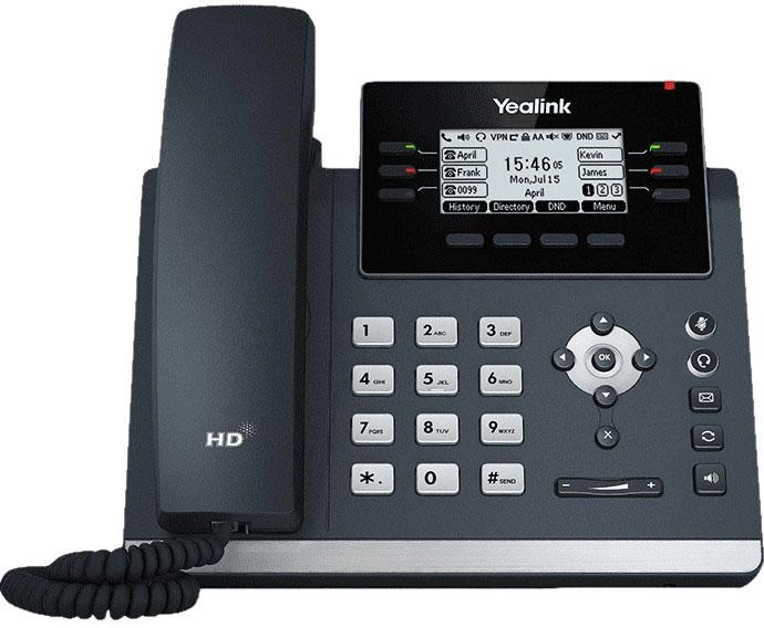 Telefon IP Yealink SIP-T43U Black (1301202) - obraz 2