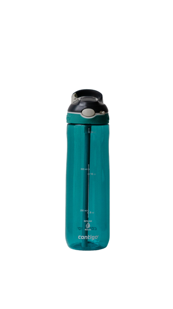Бутылка спортивная Contigo Ashland 0.72 л Бирюзовая (2191381) - Фото 1 Бутылка спортивная Contigo Ashland 0.72 л Бирюзовая (2191381) - изображение 1