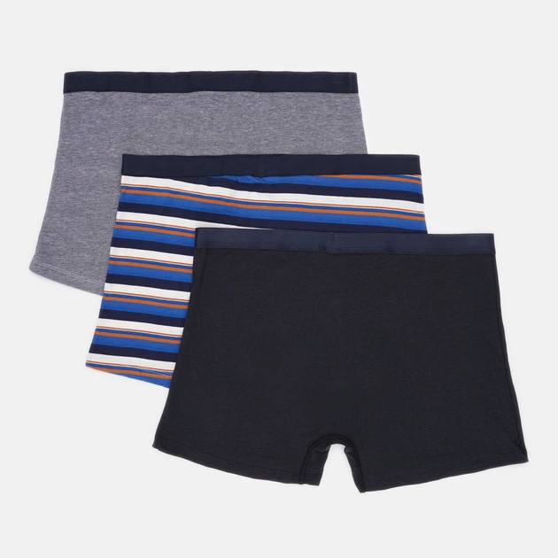 Трусы (3шт) Basic Collection XXL синий, темно синий 1438090363 - изображение 2