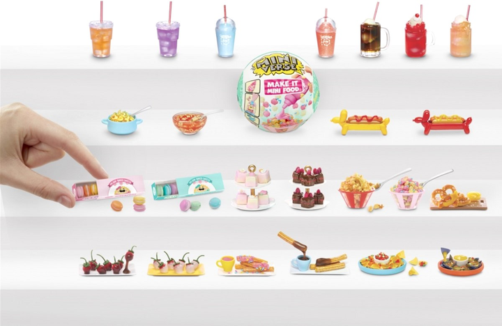 Zestaw zabawek Mga Miniverse Make It Mini Foods Diner (10035051591815) - obraz 4
