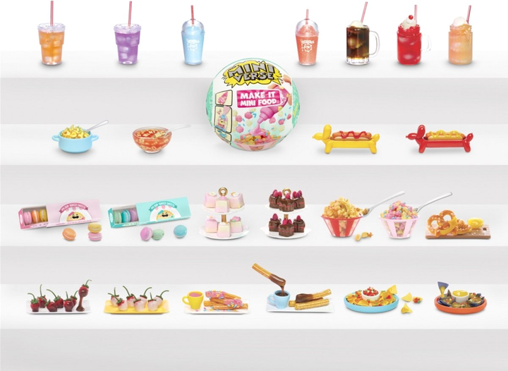 Zestaw zabawek Mga Miniverse Make It Mini Foods Diner (10035051591815) - obraz 5