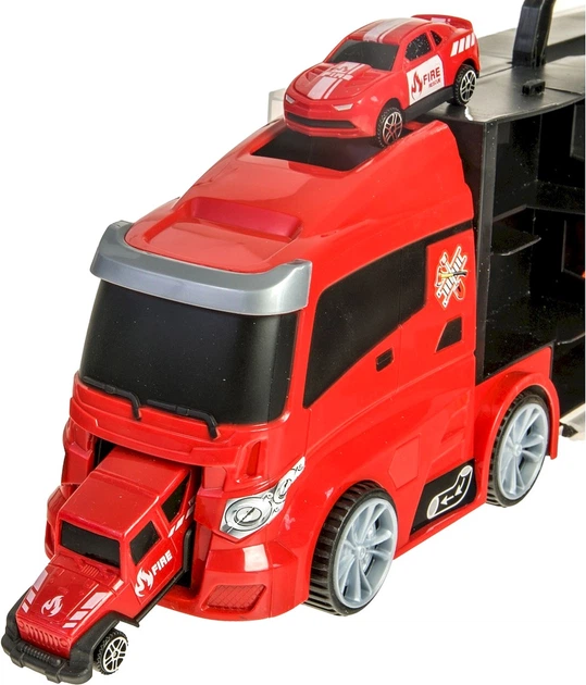 Zestaw pojazdów w walizce Smily Play (5905375838829) - obraz 4