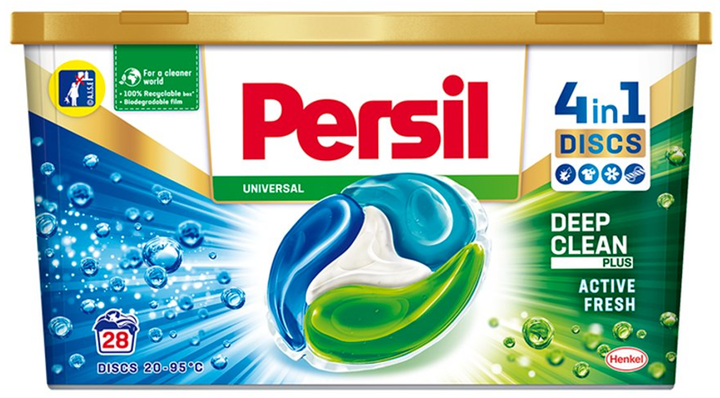 Kapsułki do prania Persil Discs Universal 28 szt (9000101372908) - obraz 1