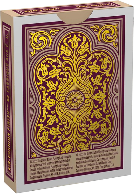 Karty do gry Bicycle Verbena Floral Premium Playing Cards Gold Foil (0073854094686) - obraz 2