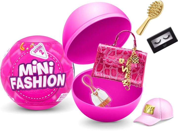 Zestaw figurek Zuru 5 Surprise Mini Brands Mini Fashion karton 36 sztuk 4 cm (5903076514240) - obraz 4