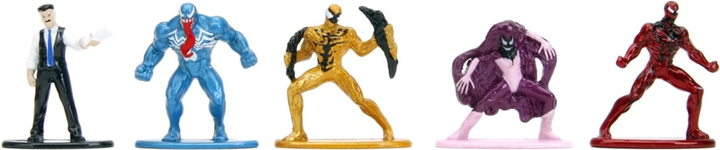 Figurki Jada Toys metalowe Spider-Man wersja 9 18 szt 4 cm (4006333084362) - obraz 7