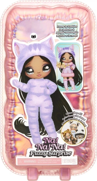 Lalka Na! Na! Na! Fuzzy Surprise Cow Girl Miłe w dotyku 17 cm (0035051591894) - obraz 11