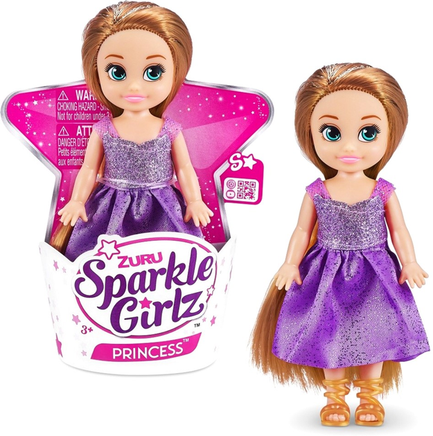Набір ляльок Zuru Sparkle Girlz Принцеса 11 см 48 штук (5903076514233) - зображення 6