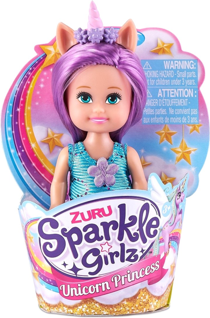 Лялька Zuru Sparkle Girlz Princess Unicorn 11 см 48 шт (5903076514356) - зображення 1