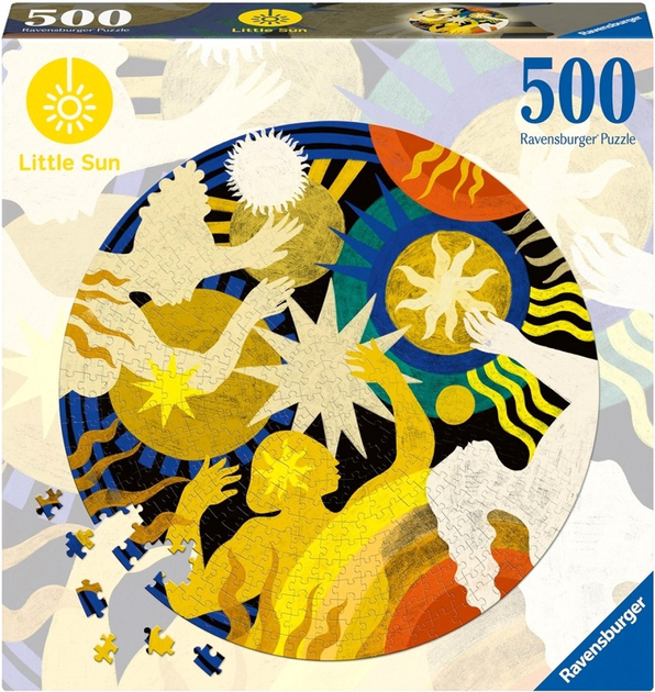 Puzzle Ravensburger Little Sun Zaangażowanie 500 elementow (4005555007654) - obraz 1