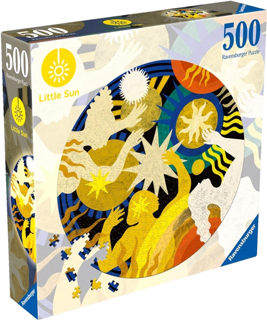 Puzzle Ravensburger Little Sun Zaangażowanie 500 elementow (4005555007654) - obraz 2