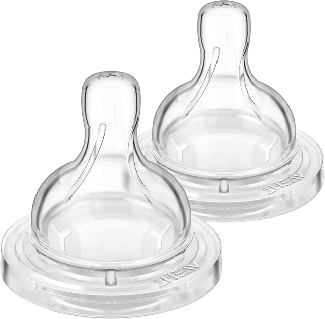 Силіконова соска Philips Avent Classic Anti-Colic 6м+ 2 шт (8710103534761) - зображення 1