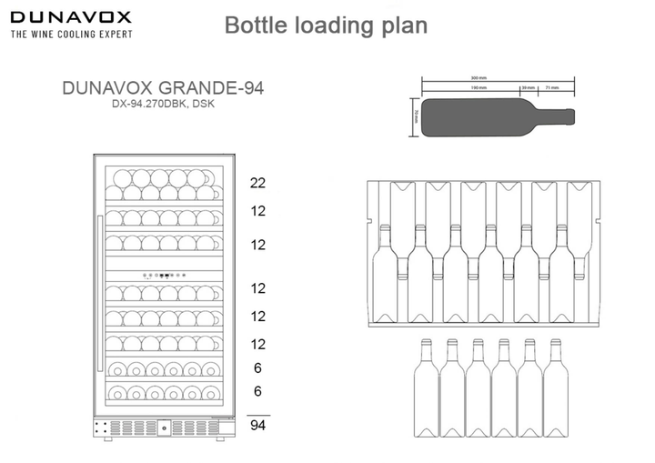 Винный холодильник Dunavox DX-94.270SDSK - изображение 7