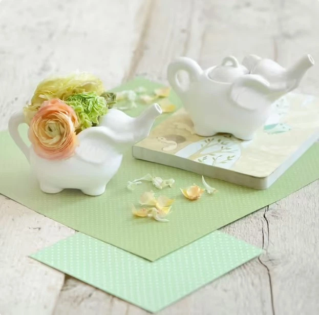 Imbryk na herbatę La Porcellana Bianca Elefanti porcelana 750 ml (8027549075605) - obraz 5