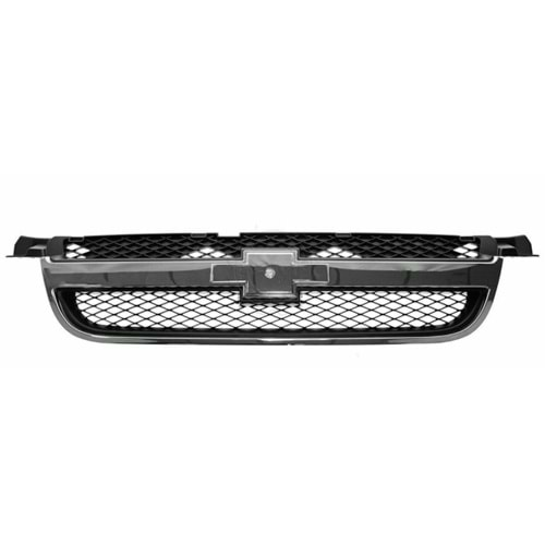 Решетка радиатора AVTM Chevrolet Aveo Sd (T250) 2006 - 2012 черная с хромом (181708991) - Фото 1 Решетка радиатора AVTM Chevrolet Aveo Sd (T250) 2006 - 2012 черная с хромом (181708991) - изображение 1