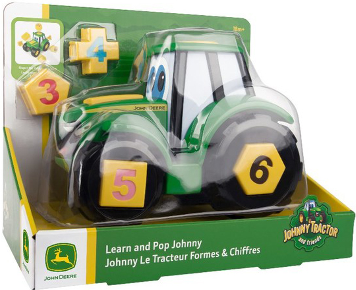 Сортер Tomy John Deere Трактор Джонні (0036881466543) - зображення 2