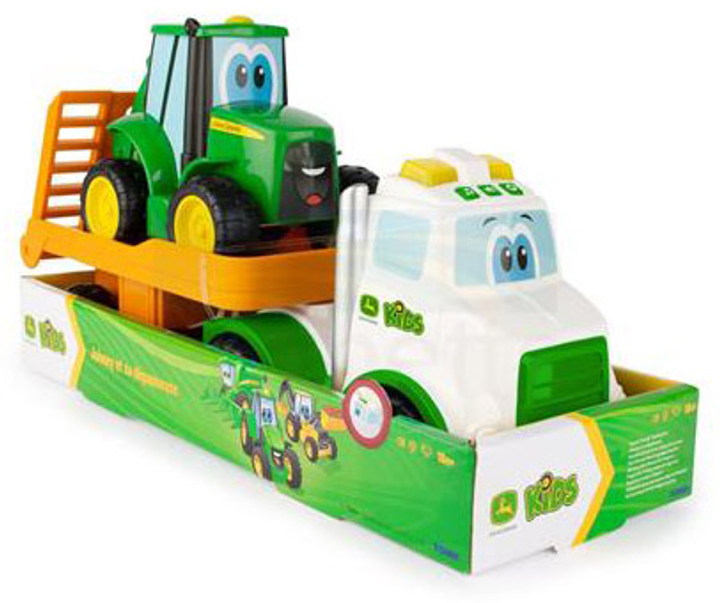 Тягач і Трактор Tomy John Deere зі світлом і звуком (0036881472070) - зображення 1