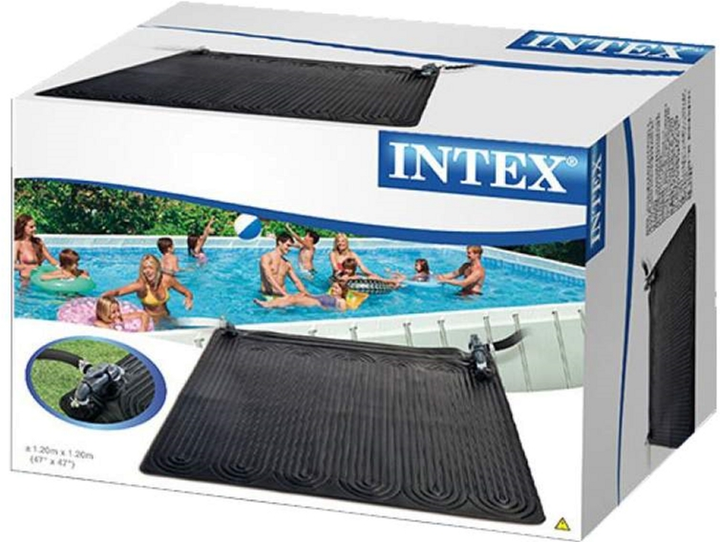 Mata do podgrzewania wody Intex z energii słonecznej 120 x 120 cm (6941057402031 - obraz 1