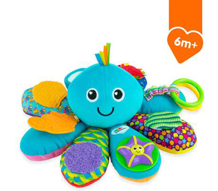 Miękka zabawka Lamaze Ośmiornica z gryzakiem (796714272061) - obraz 4