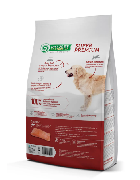 Сухой корм для взрослых собак всех пород с лососем Extra Salmon Adult All Breeds 12 кг - изображение 2