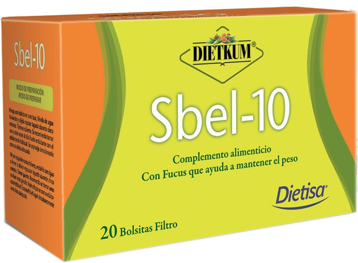 Herbata Dietisa Dietkum Sbel 10 20 Filtrów (8414200003617) - obraz 1