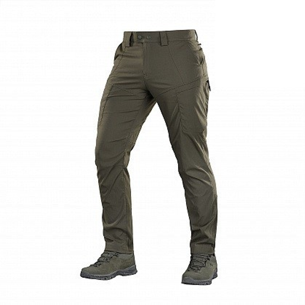 Тактичні штани M-Tac Sahara Flex Light Dark Olive Розмір 28/32 - зображення 1