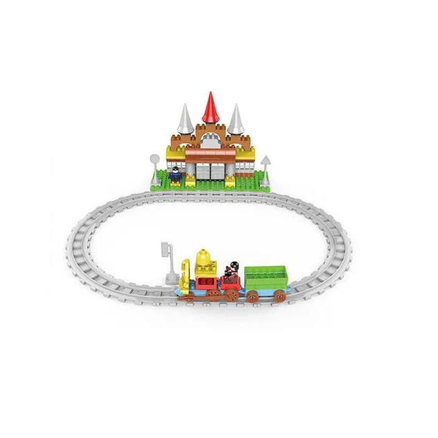 Конструктор Железная дорога Tracko, 109 деталей, 2 фигурки героев ...