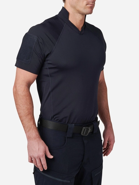 Тактическая футболка мужская 5.11 Tactical Sigurd 41288-724 L [724] Dark Navy (888579689198) - изображение 2