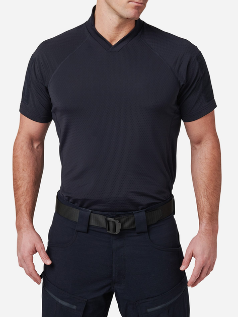 Тактическая футболка мужская 5.11 Tactical Sigurd 41288-724 M [724] Dark Navy (888579689181) - изображение 1
