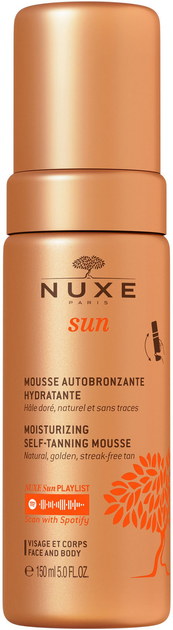 Мус для автозасмаги Nuxe Sun Moisturizing Self-tanning Mousse 150 мл (3264680038914) - зображення 1