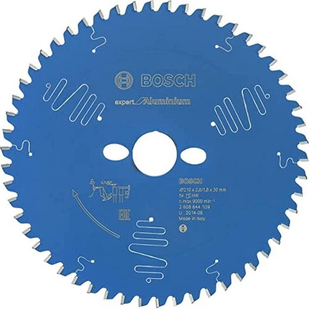 Пиляльний диск Bosch Expert for Aluminium 210х30х54Т (2608644109) - Фото 1 Пиляльний диск Bosch Expert for Aluminium 210х30х54Т (2608644109) - зображення 1
